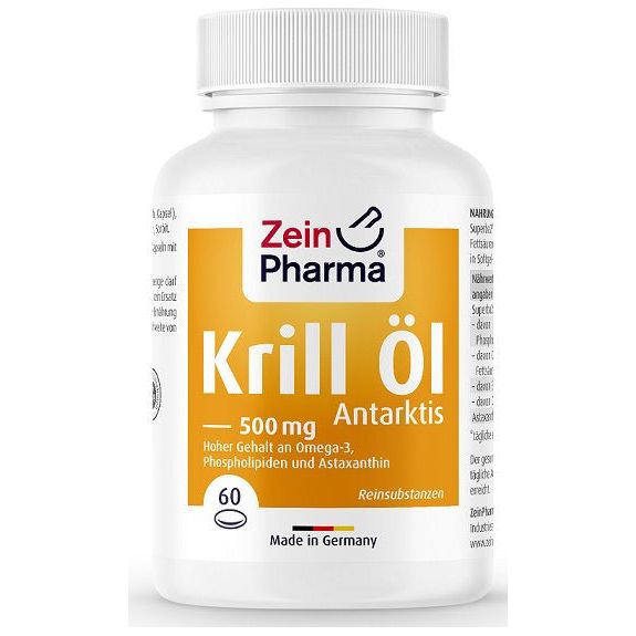 Zein Pharma - Krill Oil Antarctic, 500mg - 60 caps