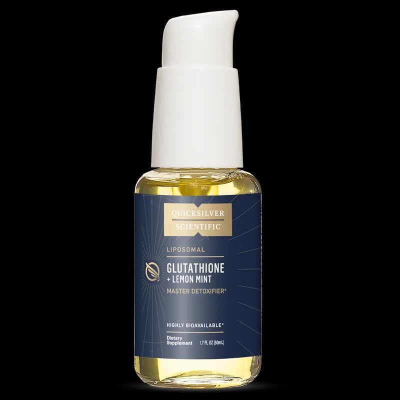 Quicksilver - Liposomal Glutathione + Lemon Mint Eu (50 ml)