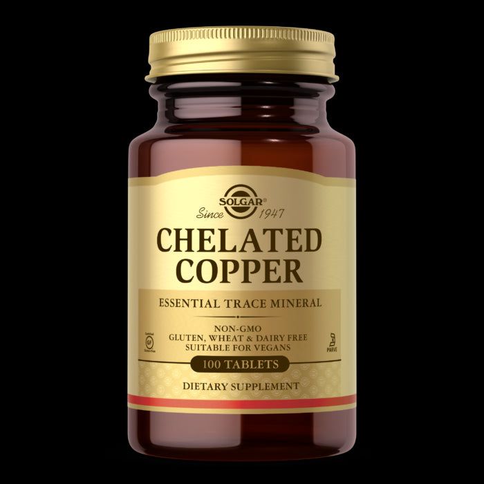 Solgar - Chelated Copper (100 Tabs)