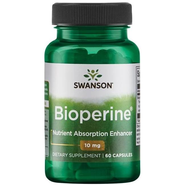 Swanson - Bioperine, 10mg - 60 caps