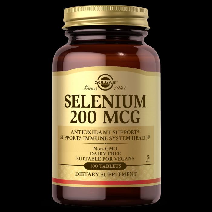 Solgar - Selenium, 200 Mcg (100 Tabs)