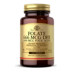 Solgar - Folate 666 Mcg Dfe (400 Mcg Folic Acid) (250 Tabs)