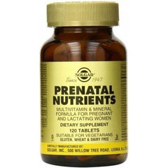 Solgar - Prenatal Nutriens (120 Tabs)