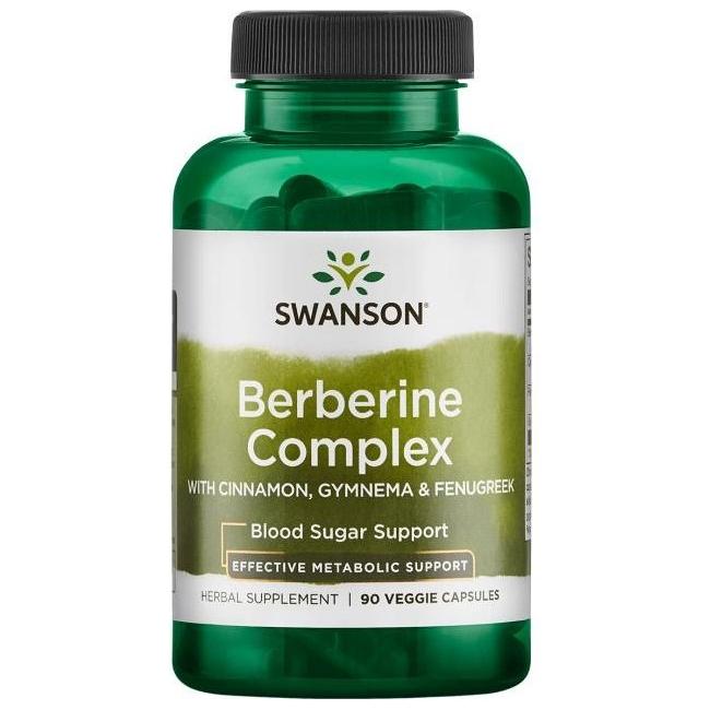 Swanson - Berberine Complex with Cinnamon, Gymnema & Fenugreek