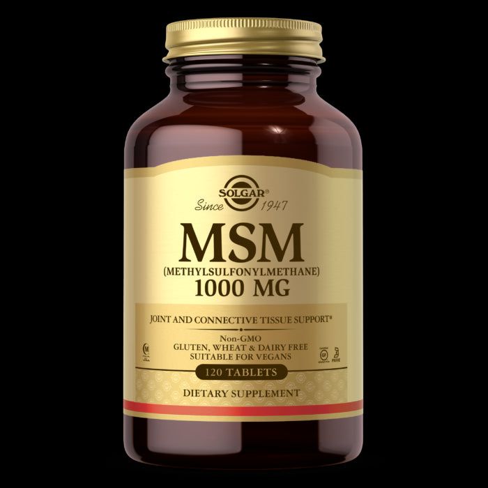 Solgar - Msm, 1000 Mg (120 Tabs)