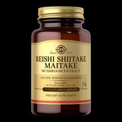 Solgar - Reishi, Shiitake, Maitake - Mushroom Extract (50 Vcaps)