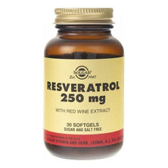 Solgar - Resveratrol, 250 Mg With Red Wine Extract (30 Caps)