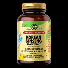 Solgar - Korean Ginseng Root Extract Sfp (60 Caps)