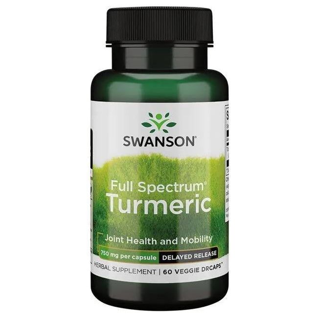 Swanson - Full Spectrum Turmeric, 750 Mg (60 Caps)