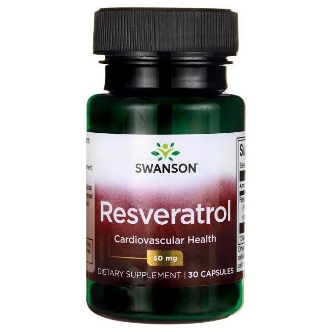 Swanson - Resveratrol, 50 Mg (30 Caps)