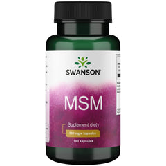 Swanson - Msm Methylsulfonylmethane, 500 Mg (100 Caps)