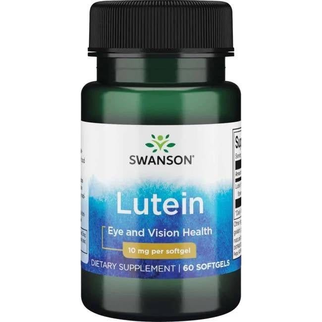 Swanson - Lutein, 10 Mg (60 Sgels)