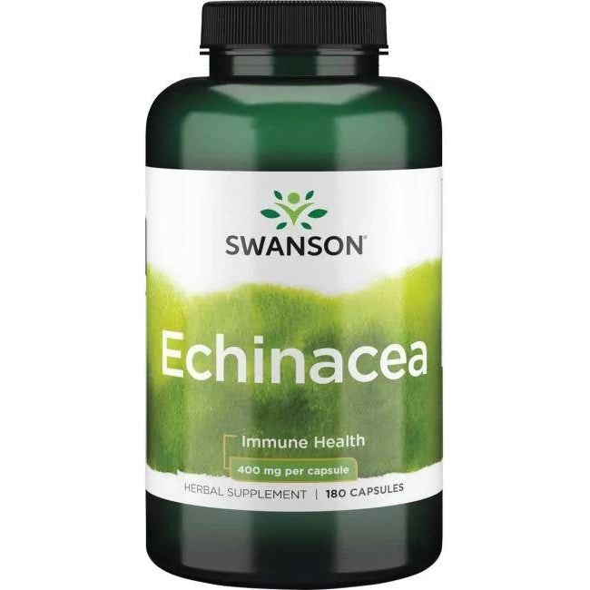 Swanson - Echinacea, 400 Mg (180 Caps)