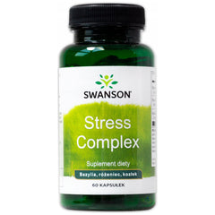 Swanson - Stress Complex - Rhodiola Holy Basil Valerian (60