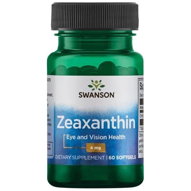 Swanson - Zeaxanthin Omnixan, 4 Mg (60 Caps)