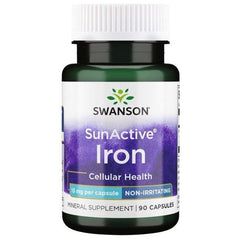 Swanson - Sunactive Iron, 15 Mg (90 Caps)