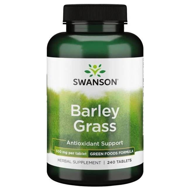 Swanson - Barley Grass, 500 Mg (240 Tabs)