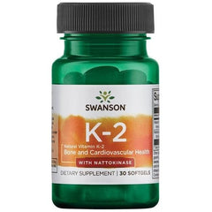 Swanson - Vitamin K2 With Nattokinase (30 Caps)