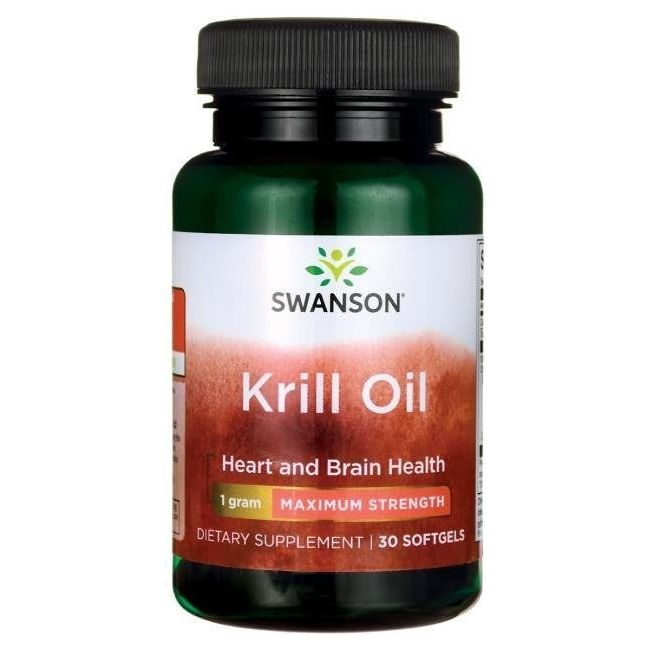 Swanson - Krill Oil - Maximum Strength (30 Caps)