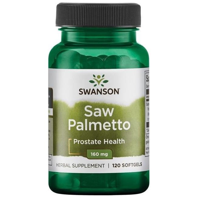 Swanson - Saw Palmetto, 160 Mg Extract (120 Sgels)