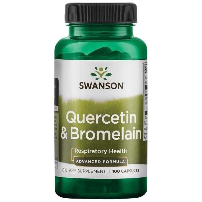 Swanson - Quercetin + Bromelain (100 Caps)