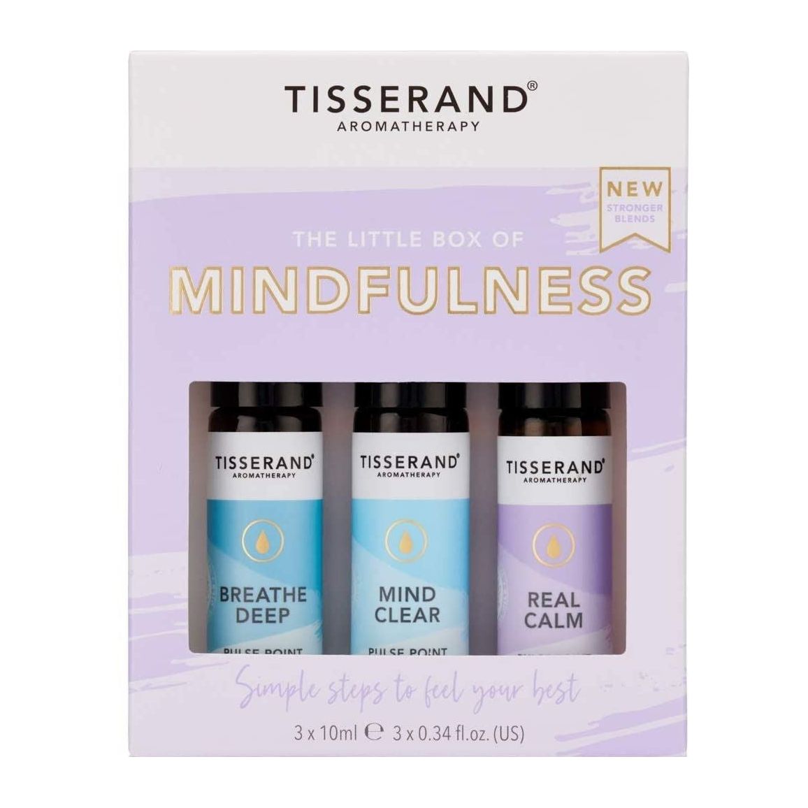 Tisserand Aromatherapy - The Little Box Of Mindfulness (3 X 10