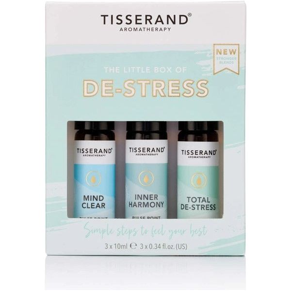 Tisserand Aromatherapy - The Little Box Of De-Stress (3 X 10 ml)