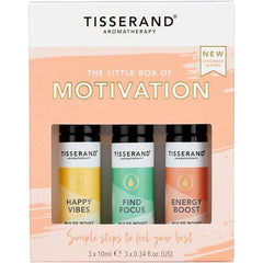 Tisserand Aromatherapy - The Little Box Of Motivation (3 X 10