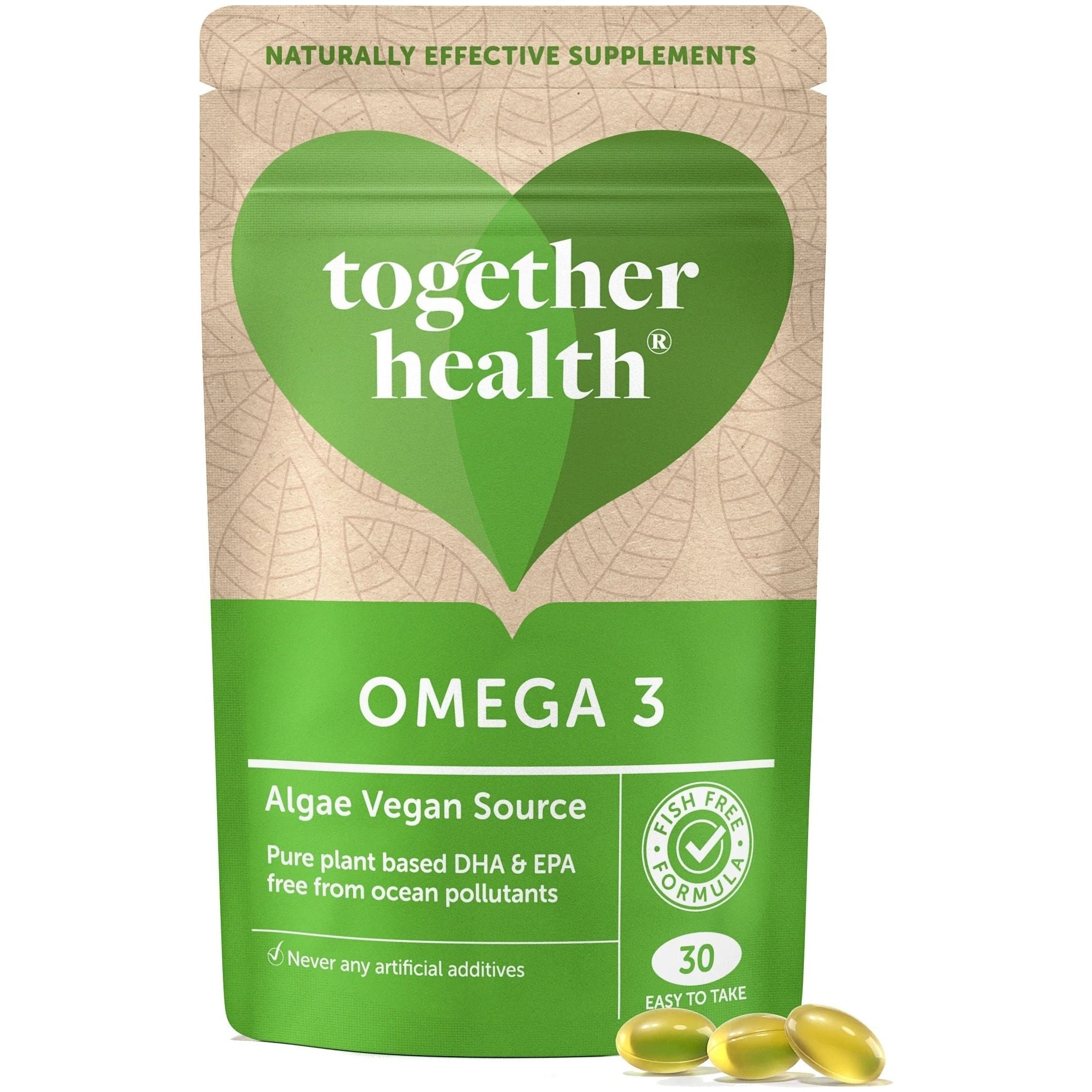 Together - Omega 3 - Algae Vegan Source (30 Caps)