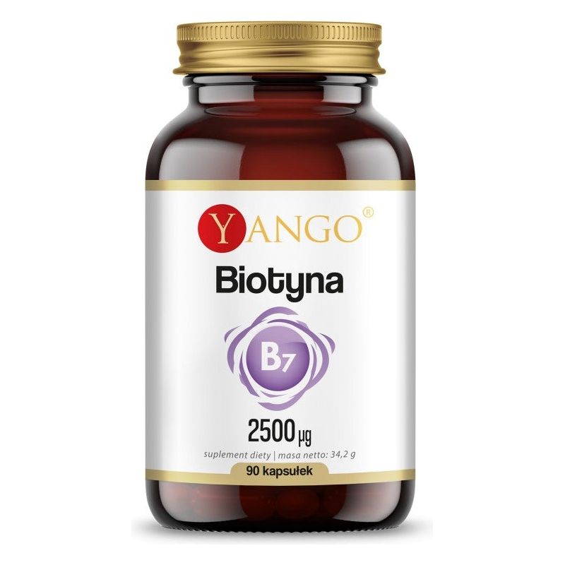 Yango - Biotin, 2500 Mcg (90 Caps)