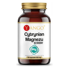 Yango - Magnesium Citrate - Anhydrous (90 Caps)