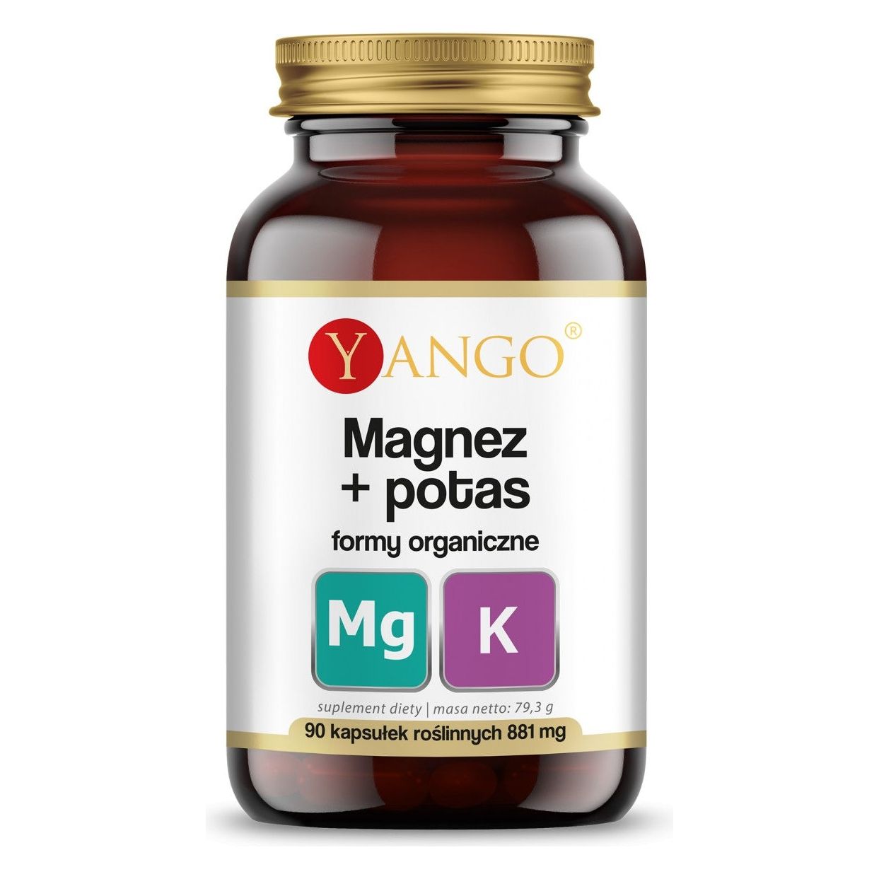 Yango - Magnesium + Potassium (90 Caps)