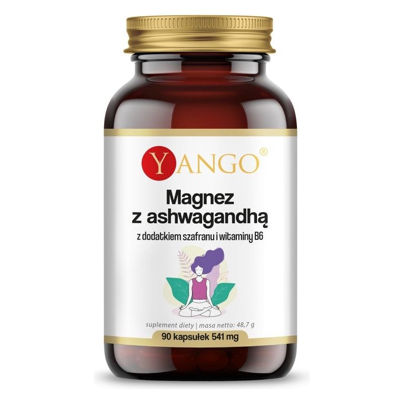 Yango - Magnesium With Ashwagandha, Saffron And Vitamin B6 (90