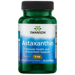 Swanson - Astaxanthin, 4mg - 60 softgels