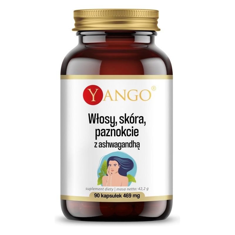 Yango - Hair, Skin, Nails With Ashwagandha (90 Caps)