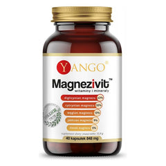 Yango - Magnezivit - Magnesium And Minerals (40 Caps)