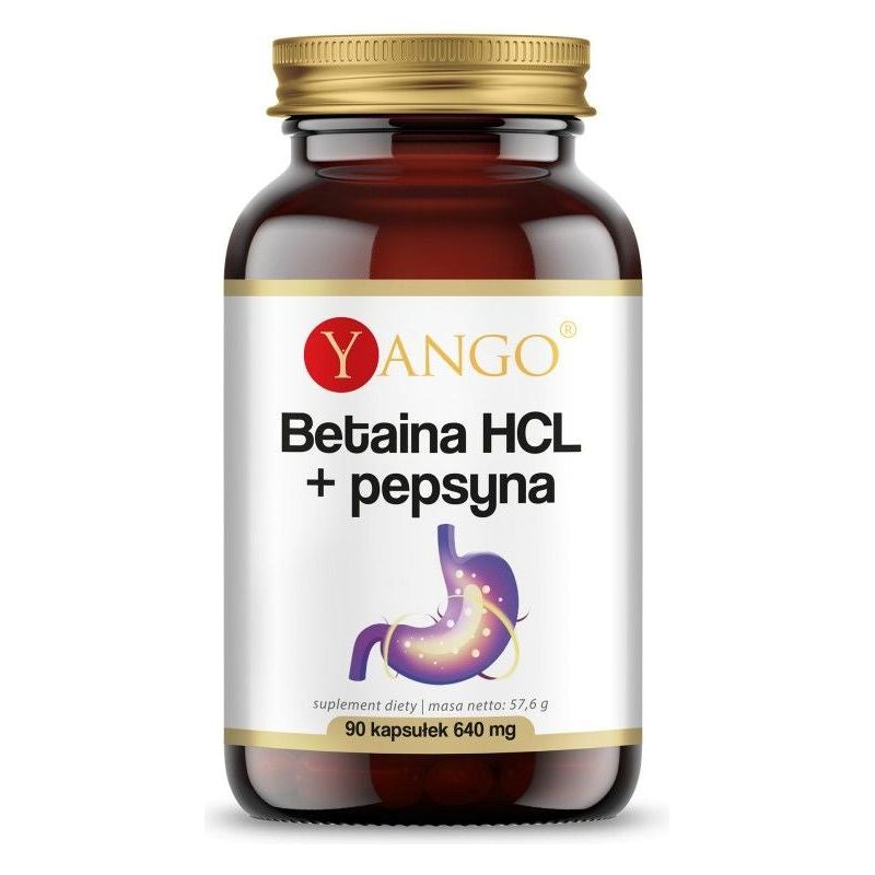 Yango - Betaine Hcl + Pepsin (90 Caps)