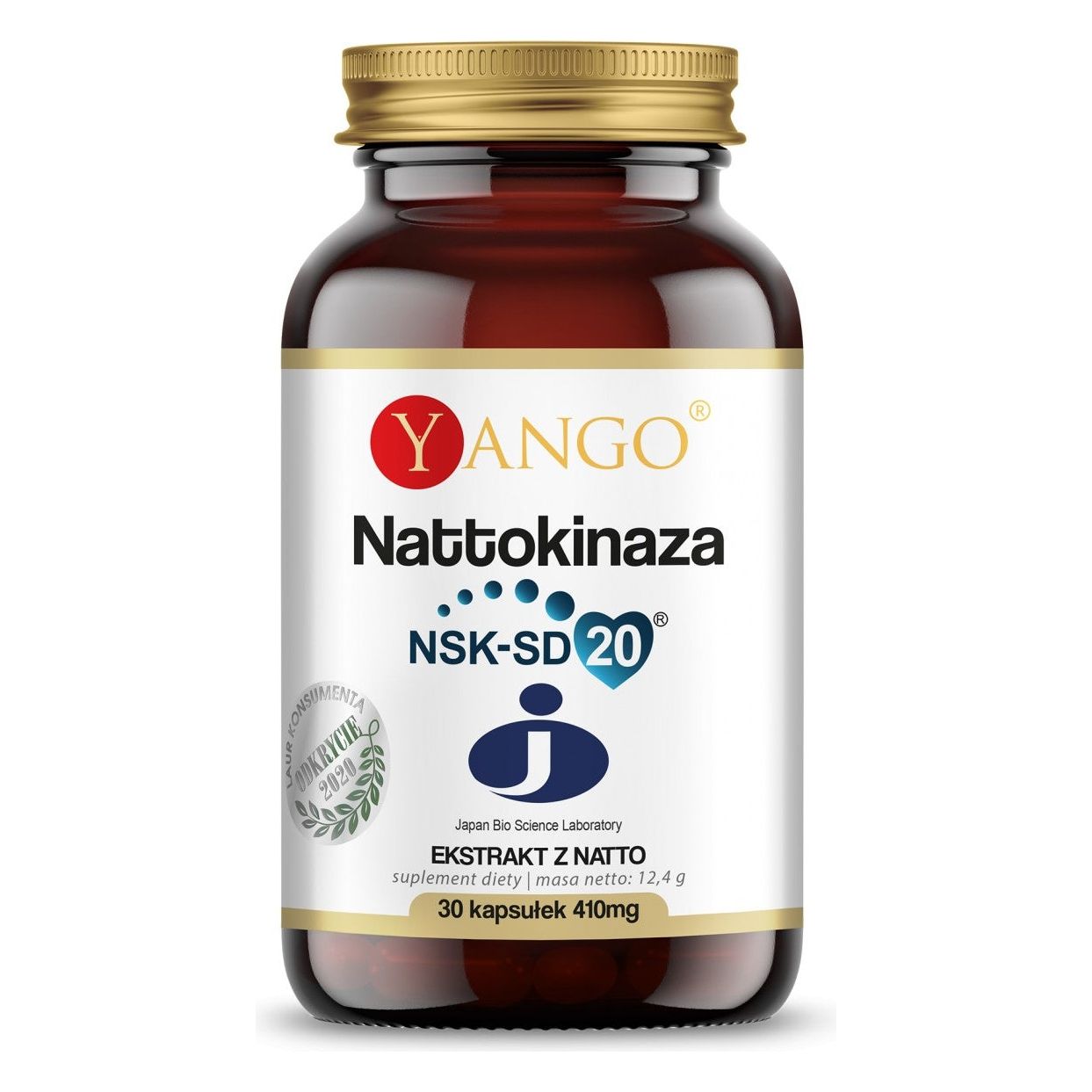 Yango - Nattokinaza - Nsk - Sd 20 (30 Caps)