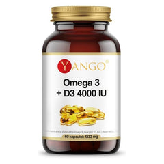 Yango - Omega 3+D3 4000Iu (60 Caps)