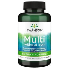 Swanson - Century Formula Multivitamin without Iron - 130