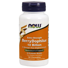 NOW Foods - BerryDophilus, 10 Billion (Extra Strength) - 50