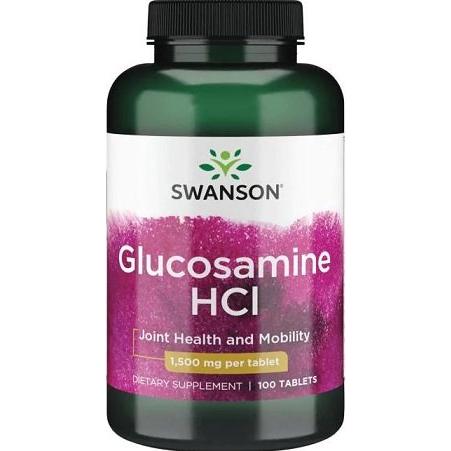 Swanson - Glucosamine HCl, 1500mg - 100 tablets