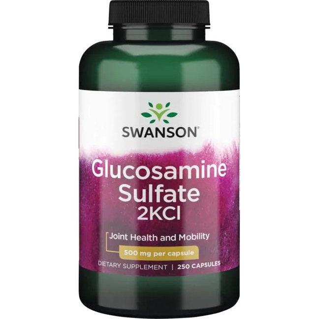 Swanson - Glucosamine Sulfate 2KCl, 500mg - 250 caps