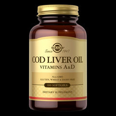 Solgar - Cod Liver Oil - Vitamins A&D