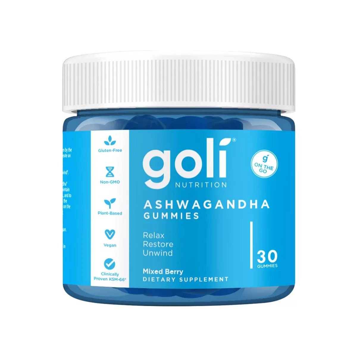 Goli Nutrition - Ashwagandha Ksm-66 Gummies