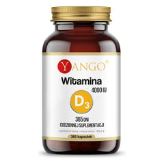 Yango - Vitamin D3, 4000 Iu, 100 Mcg