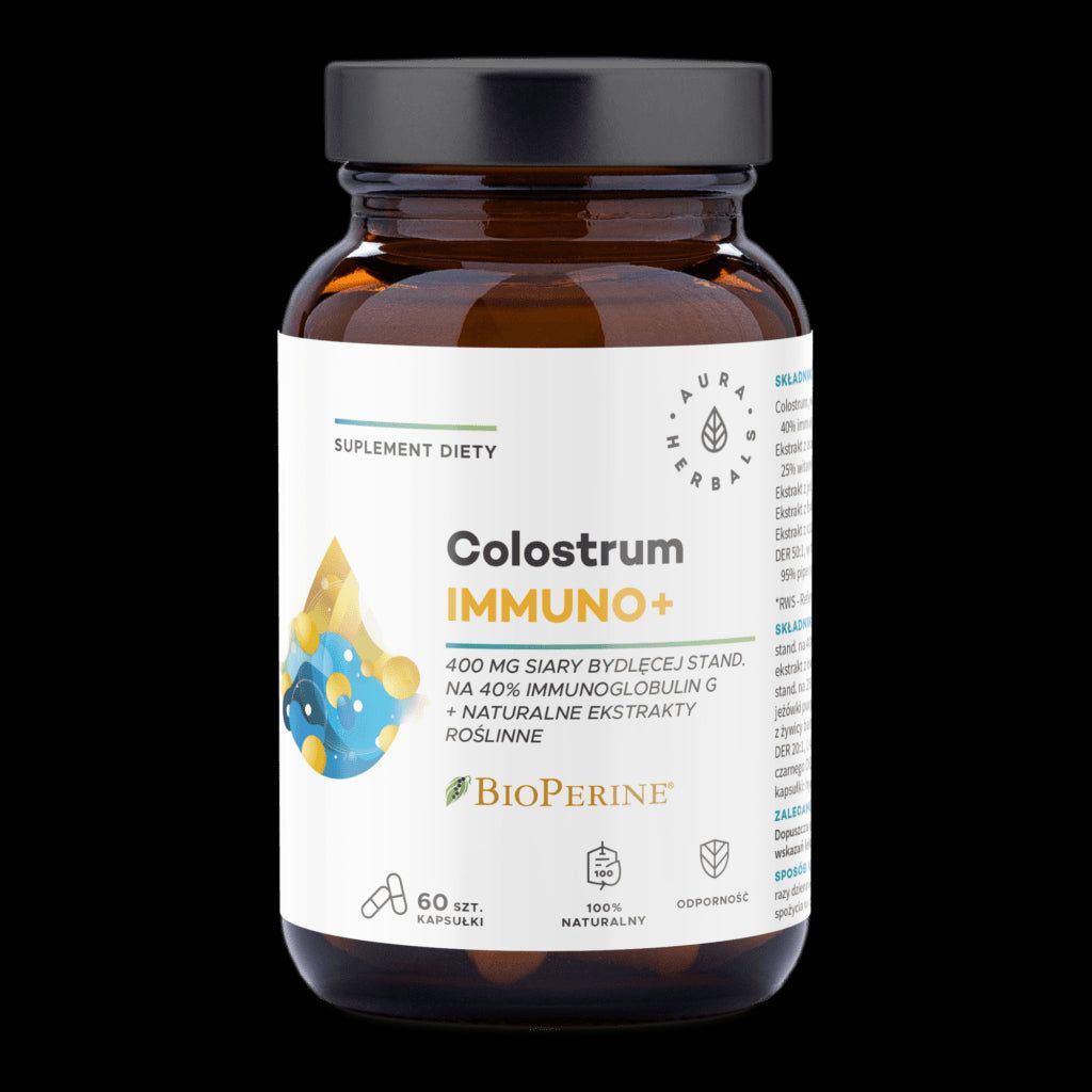 Aura Herbals - Colostrum Immuno + Bioperine