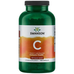 Swanson - Vitamin C, 500 With Rose Hips