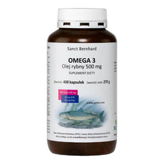 Kräuterhaus Sanct Bernhard - Omega 3 Fish Oil Capsules