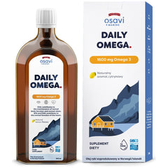 Osavi - Daily Omega 1600 Mg, Natural Lemon Flavour